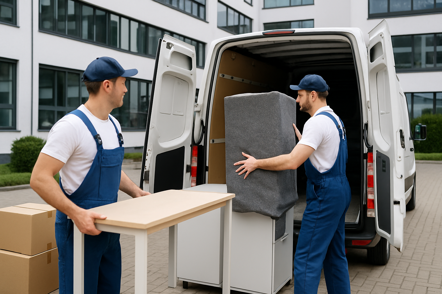 Bürotransport Neuss – Büromöbel und Ausstattung professionell transportieren